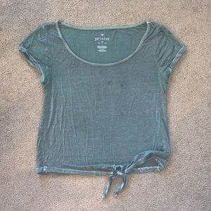 Army green soft and sexy T-shirt from American Eagle size medium